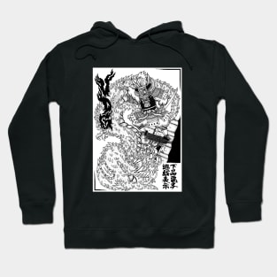 Skatin Zombie Samurai Hoodie